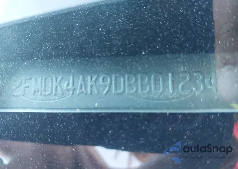 2013 Ford Edge Sport z USA, uszkodzony, nr VIN 2FMDK4AK9DBB01234